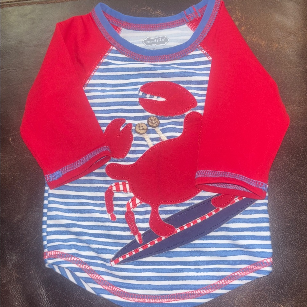 MudPie baby swim top 😍